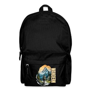Wandern - Rucksack - Schwarz - Vorne