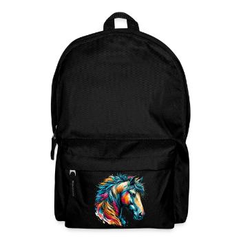 Cheval - Sac à dos - noir - Devant
