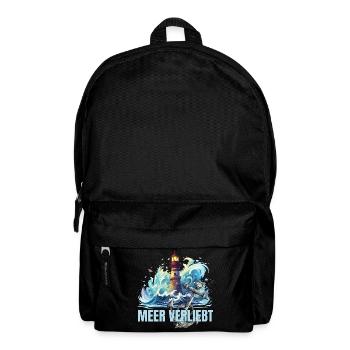Meer verliebt - Rucksack - Schwarz - Vorne