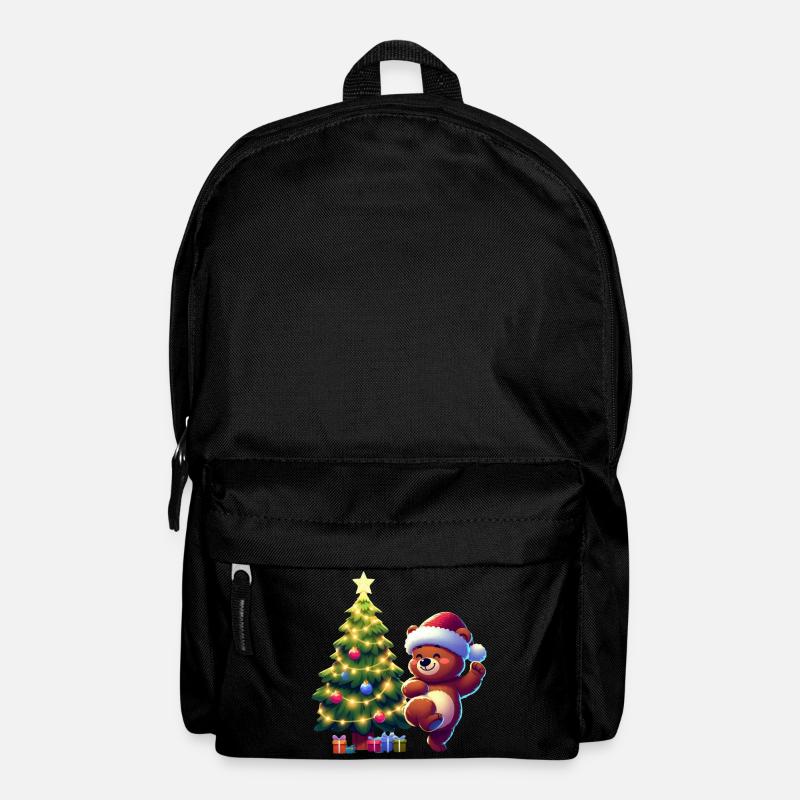 Tanzender Bär - Rucksack - Schwarz
