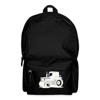 Traktor - Rucksack - Schwarz - Vorne
