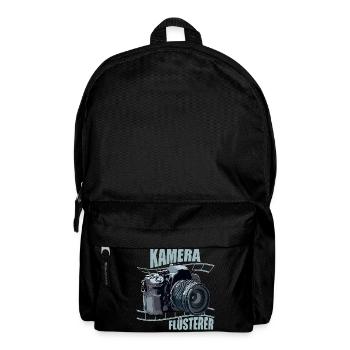 Kamera Flüsterer - Rucksack - Schwarz - Vorne