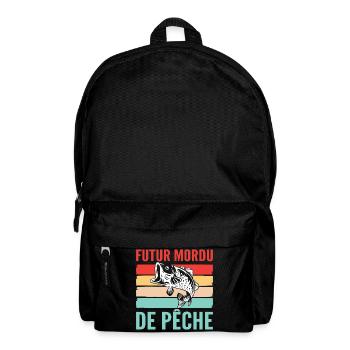 Fishing Enthusiast for Baby - Backpack - black - Front