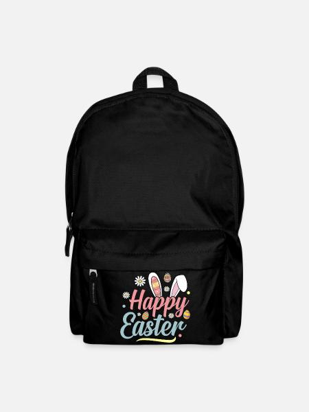 Happy Easter - Rucksack - Schwarz