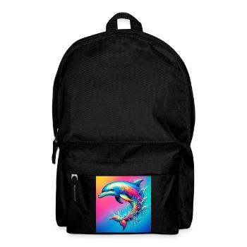 dolphin - Backpack - black - Front