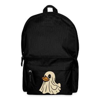 Geist-Badeenten Motiv - Rucksack - Schwarz - Vorne