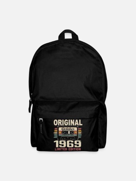 Geboren im Oktober 1969 | Jahrgang Oktober 1969 Geschenk - Rucksack - Schwarz