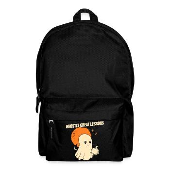 Funny Teacher Skeleton Halloween Classroom - Backpack - black - Front