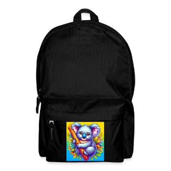 Koala - Rucksack - Schwarz - Vorne