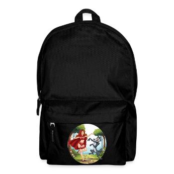 Roodkapje_danst_met_wolf - Backpack - black - Front