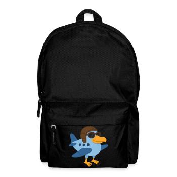 A super bird plane - Backpack - black - Front
