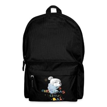  Weihnachtszeit  - Rucksack - Schwarz - Vorne