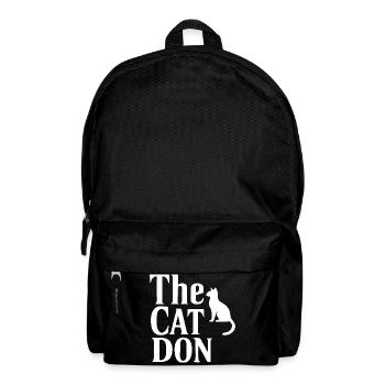 Typografie im Stil von The Cat Don Mafia - Rucksack - Schwarz - Vorne