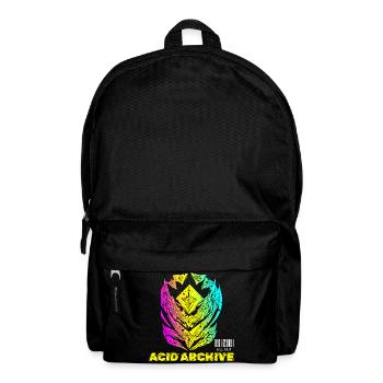 Acid Archive Cyber Sigilism Thermal Y2K Techno - Sac à dos - noir - Devant