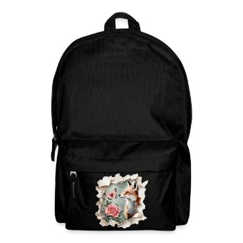 Fuchs Vintage - Rucksack - Schwarz - Vorne