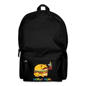 Grenouille du 5e anniversaire de Hoppy Meal - Sac à dos - noir - Devant
