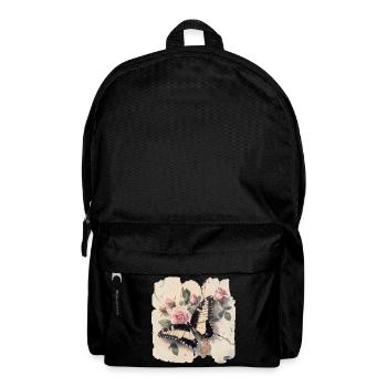 Schmetterling - Rucksack - Schwarz - Vorne