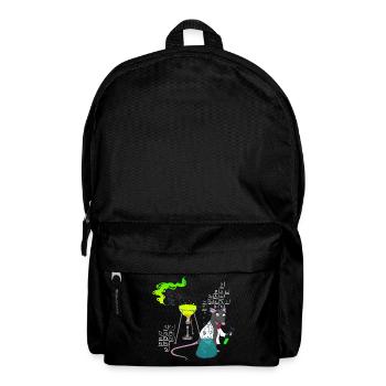 Laborratte chaotische Chemie - Rucksack - Schwarz - Vorne