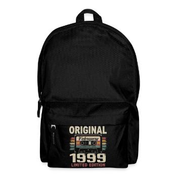 Février 1999, Cadeau d'Anniversaire février 1999 - Sac à dos - noir - Devant