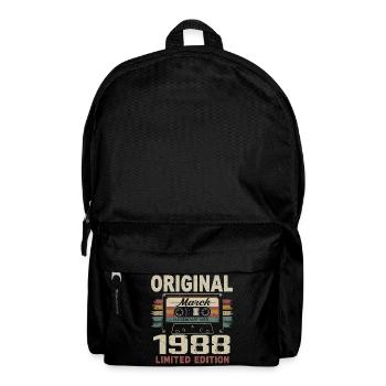 Mars 1988 Vintage mars 1988 - Sac à dos - noir - Devant