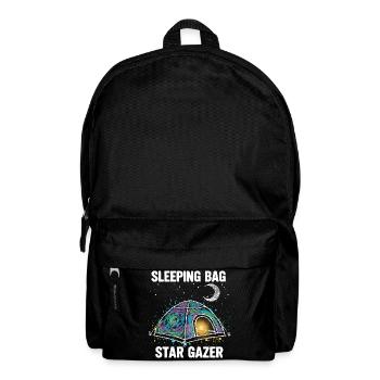 Schlafsack Star Gazer Campingzelt - Rucksack - Schwarz - Vorne