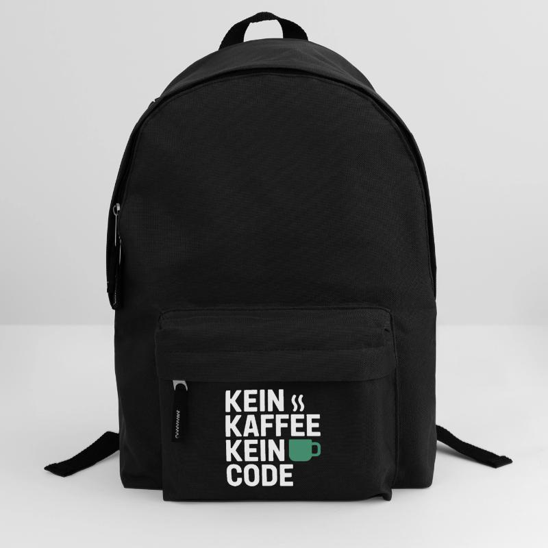 No Coffee No Code Programmer Computer Scientist Backpack