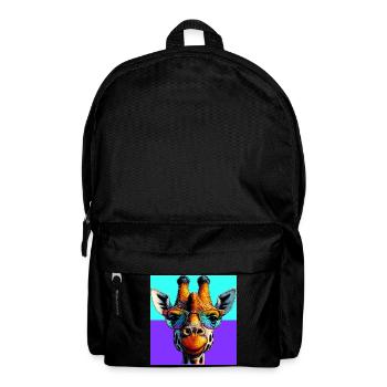girafe - Sac à dos - noir - Devant
