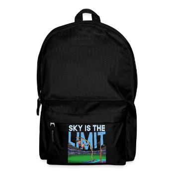 Sky is the Limit: Stabhochsprung - Rucksack - Schwarz - Vorne
