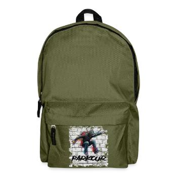 Parkour - Rucksack - Olivgrün - Vorne
