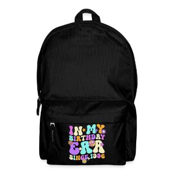 Femme 30e anniversaire cadeau rétro vintage 1996 - Sac à dos - noir - Devant