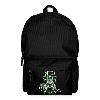 Irish I Was Gaming St Patricks Day Gamer - Backpack - black - Front