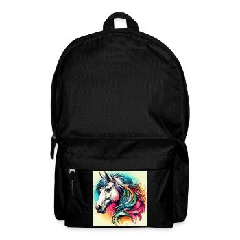 horse - Backpack - black - Front