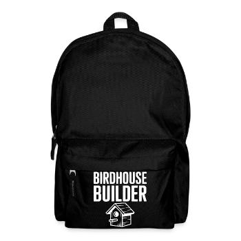 Birdhouse Builder - Backpack - black - Front