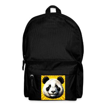 Panda - Rucksack - Schwarz - Vorne