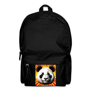 Panda - Rucksack - Schwarz - Vorne