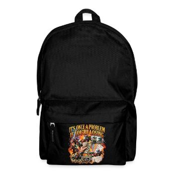 Ce n’est un problème que si vous êtes dans les courses hippiques - Sac à dos - noir - Devant