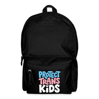 Pride Month LGBT -  Protect Trans Kids - Backpack - black - Front