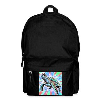 tortue - Sac à dos - noir - Devant