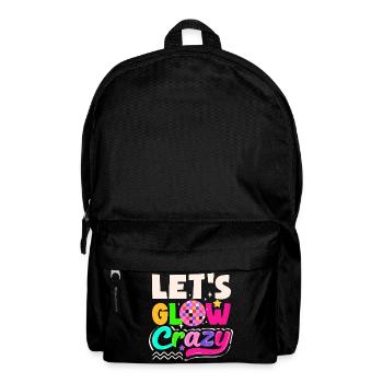 Retro Back to the 80s Vintage Design - Backpack - black - Front