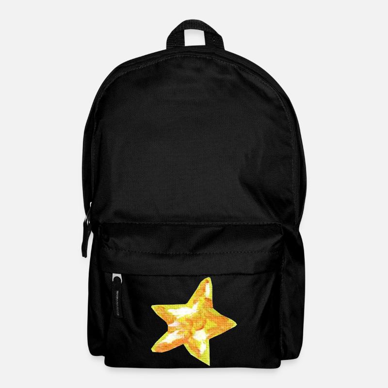 Stern - Rucksack - Schwarz