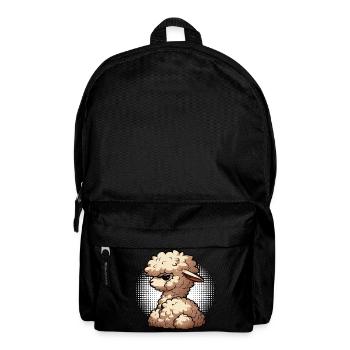 Alpaka lama Alpakabesitzer Alpakaliebhaber Lamas - Rucksack - Schwarz - Vorne