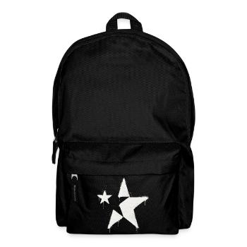 TheStar-Logo – Spray-Edition - Rucksack - Schwarz - Vorne