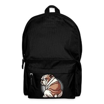English Bulldog Bully Bully Owner Bullyfan - Backpack - black - Front
