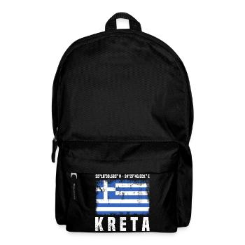 Crete Coordinates - Backpack - black - Front