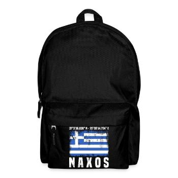 Naxos Coordinates - Backpack - black - Front