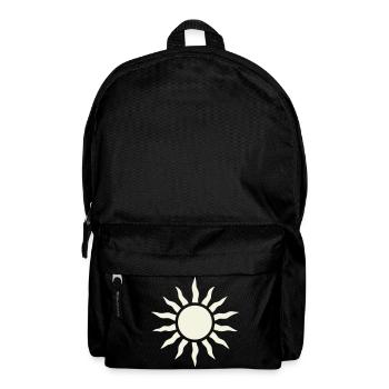 Sun with ray frame - Backpack - black - Front