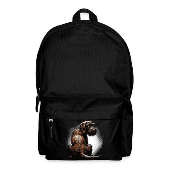 Deutsch Drahthaar Deutsch-Drahthaar Besitzer - Rucksack - Schwarz - Vorne