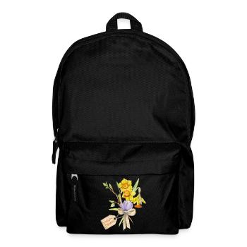Thank you Bouquet - Backpack - black - Front
