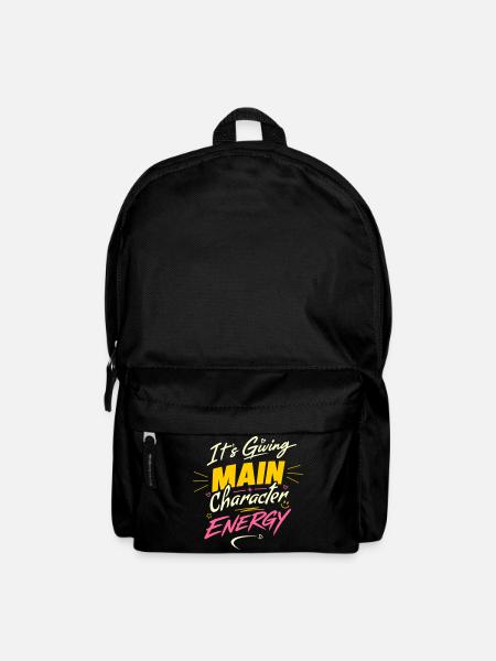 It's giving main character energy – Own It - Backpack - black