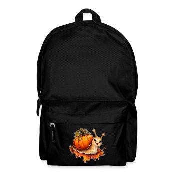 Kürbisschnecke - Rucksack - Schwarz - Vorne